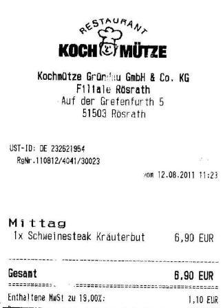 ohah Hffner Kochmtze Restaurant